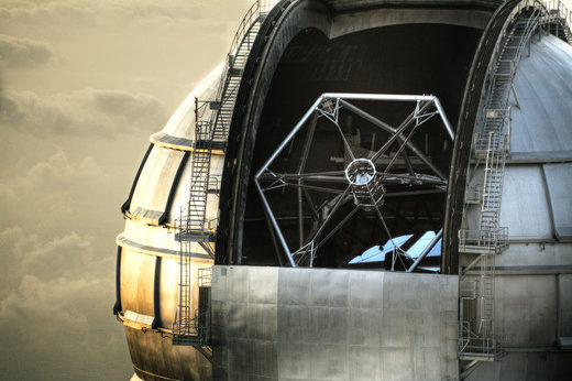Click to enlarge Earth's largest optical telescope, the Gran Telescopio Canarias, is closed due to COVID-19