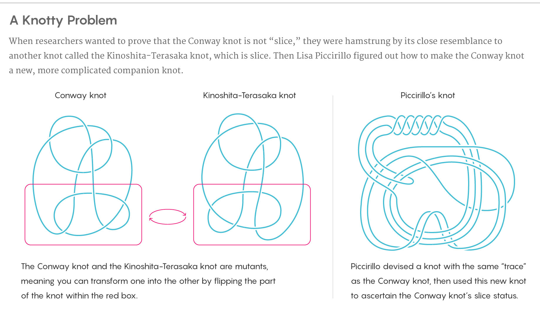 conway knot problem