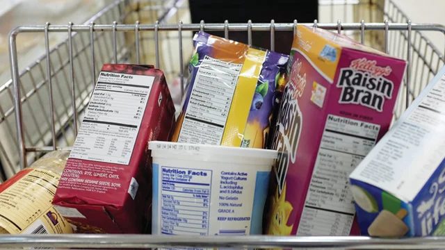 Click to enlarge nutrition facts labels
