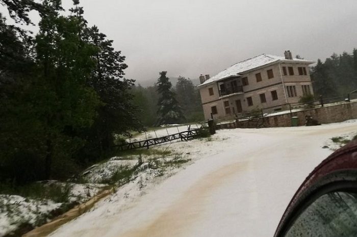 Click to enlarge The scene at Zogori on May 26.