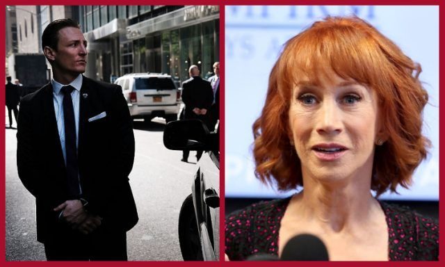 Secret service agent, Kathy Griffin