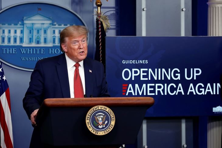 Click to enlarge trump opening up america again