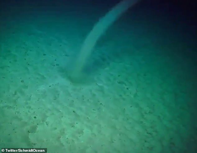 Click to enlarge underwater tornado
