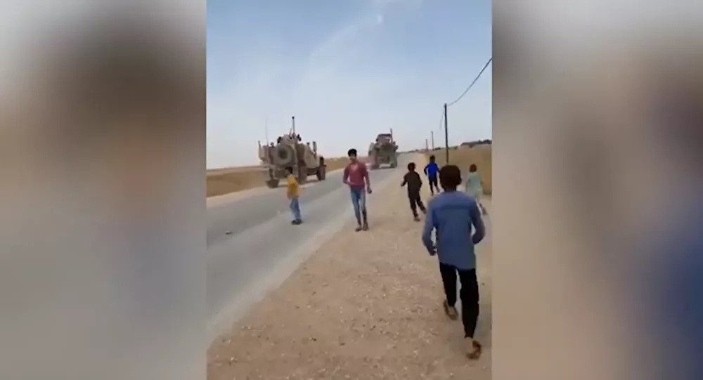 syrian children us convoy