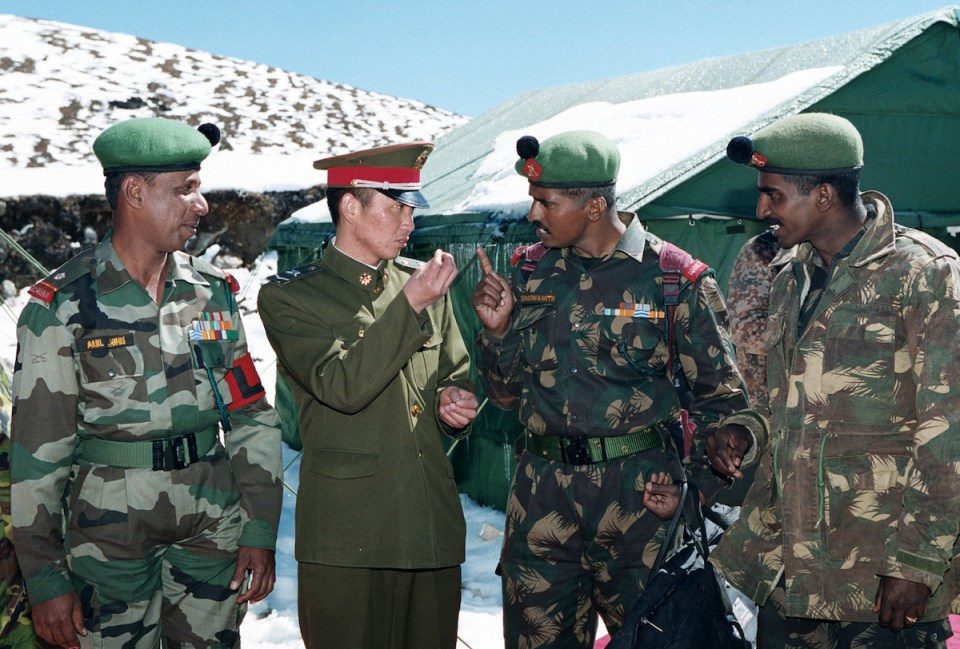 Click to enlarge India-China border issues