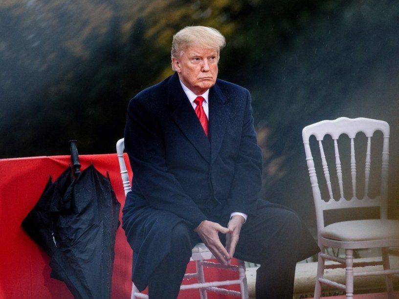 Click to enlarge pensive Trump