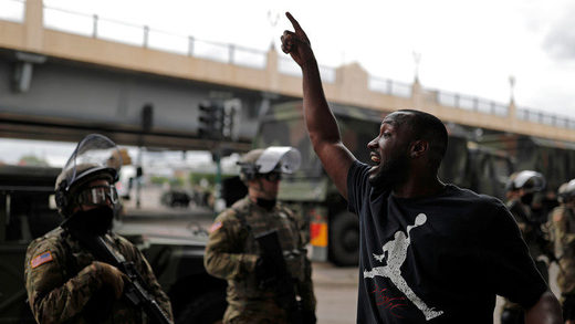 Minneapolis riots are PUTIN'S PLAN, 'Russiagate' thought-peddlers warn