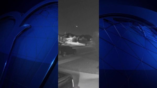 Fireball over N TX