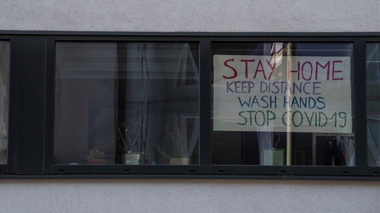 lockdown sign window