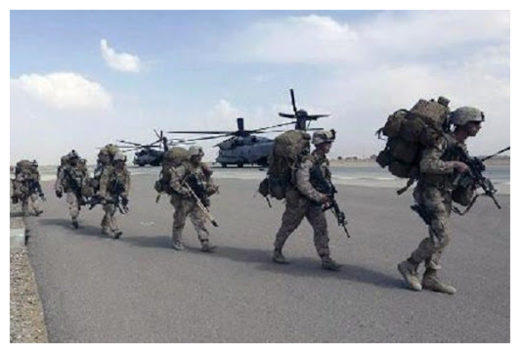 Click to enlarge US Troops in Afghanistan