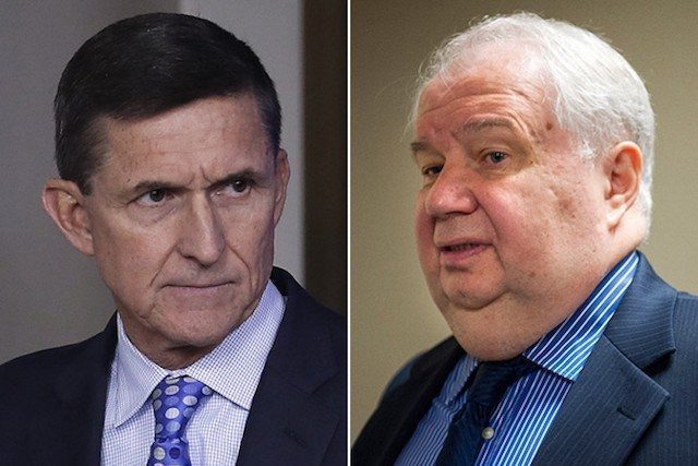 General Michael Fly i ruski veleposlanik u Sjedinjenim Državama, Sergej Kislyak