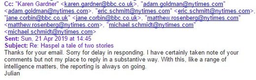 New York Times Skripal emails