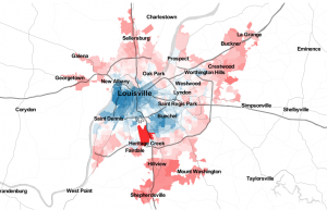 Political demographics Louisville KY
