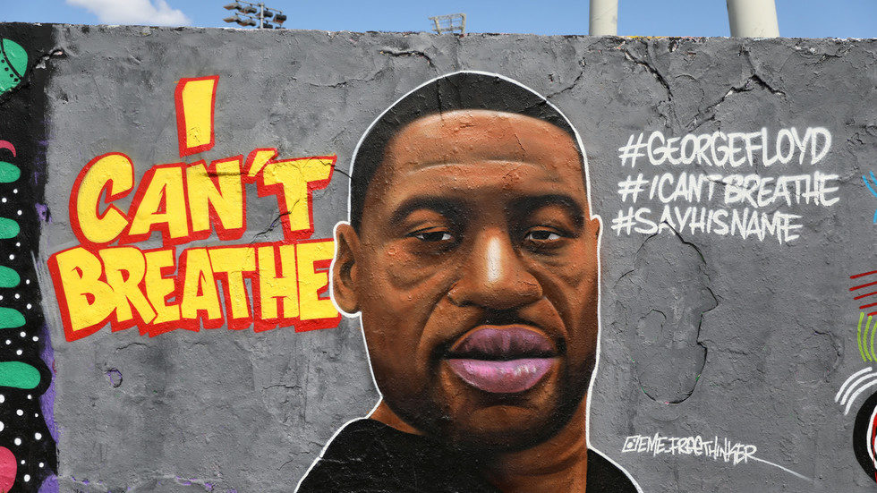 George Floyd mural