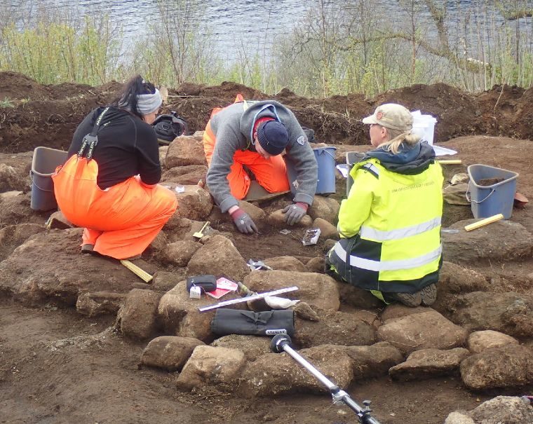 Click to enlarge excavation