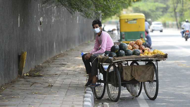 india fruit vendor