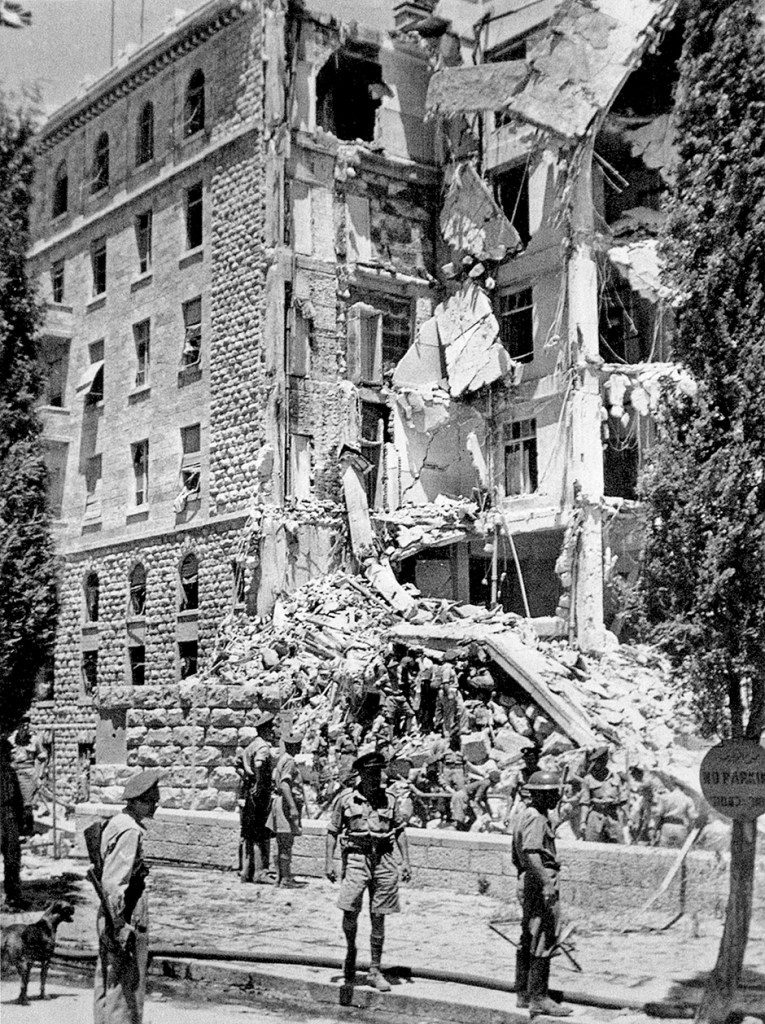 King david hotel jewish terrorists