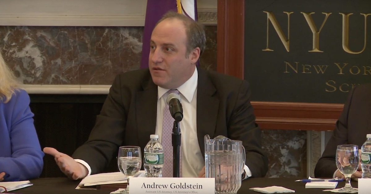 Click to enlarge Andrew Goldstein roger stone mueller prosecutor