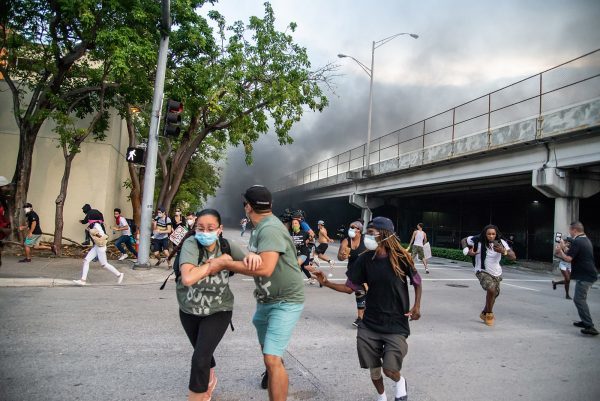 Click to enlarge rioters