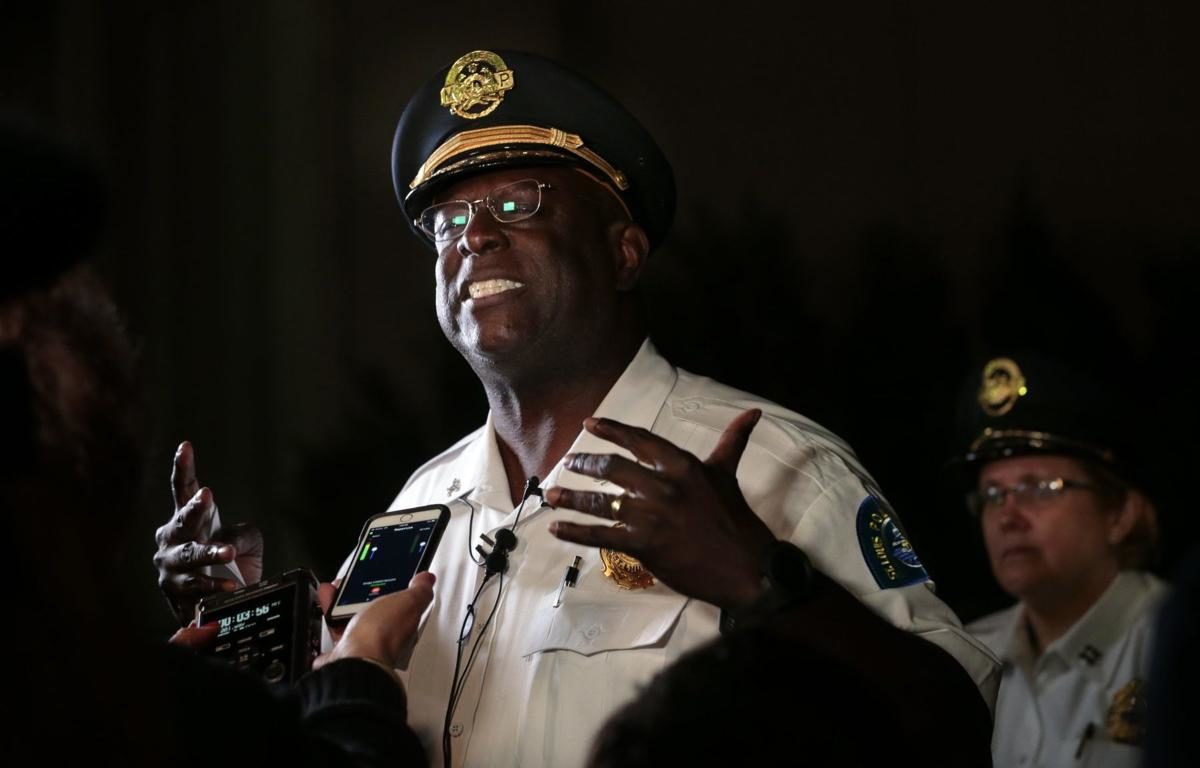 Click to enlarge St. Louis Police Chief John Hayden