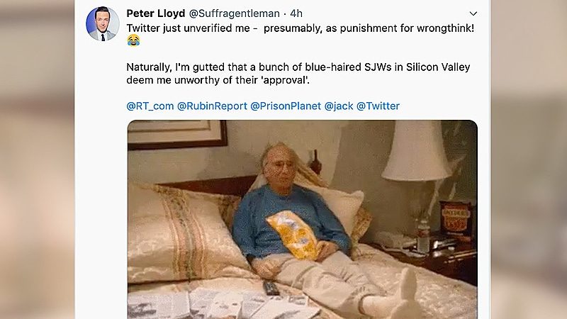 Click to enlarge Peter Lloyd journalist twitter