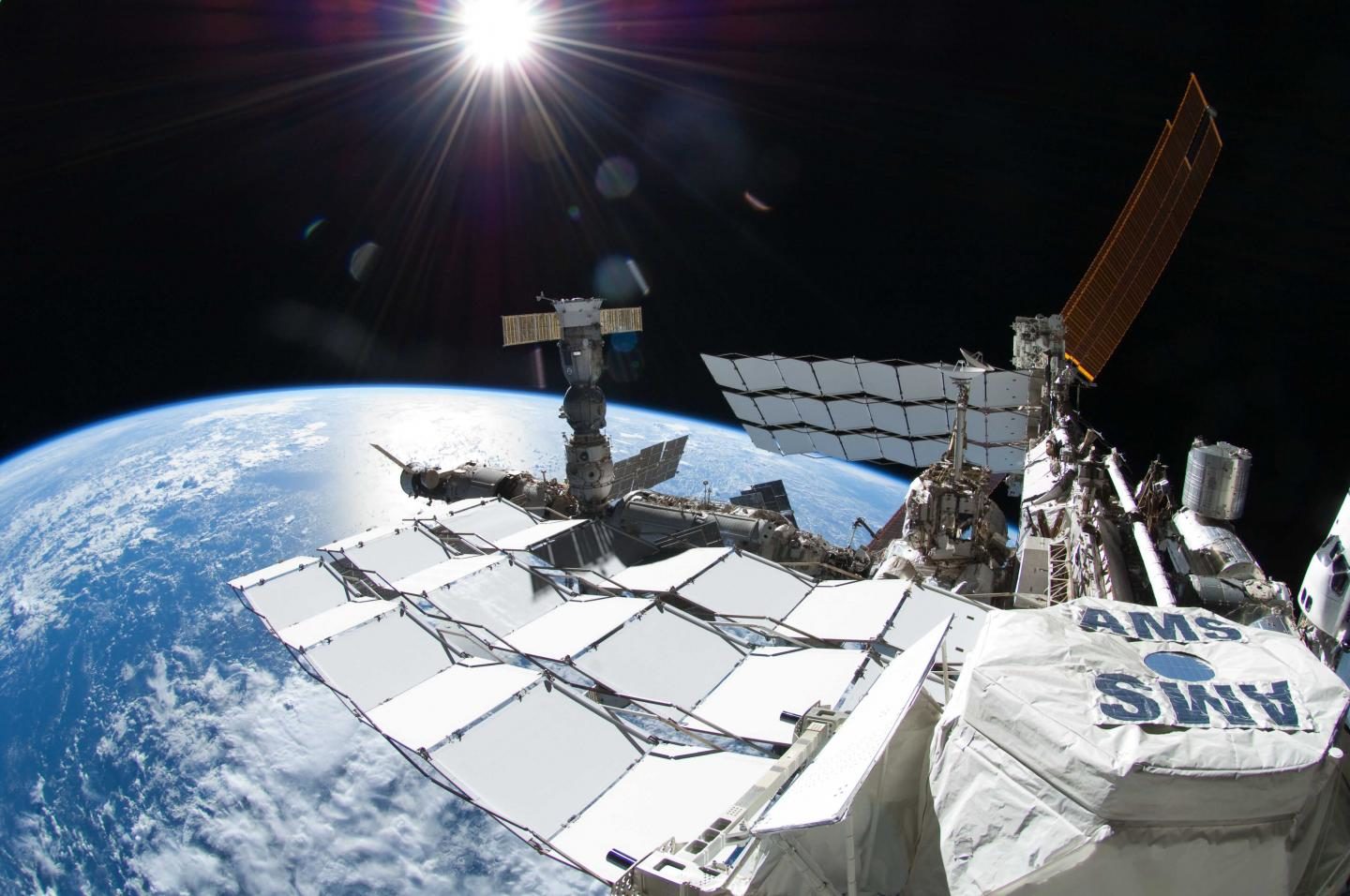 AMS Detector on ISS