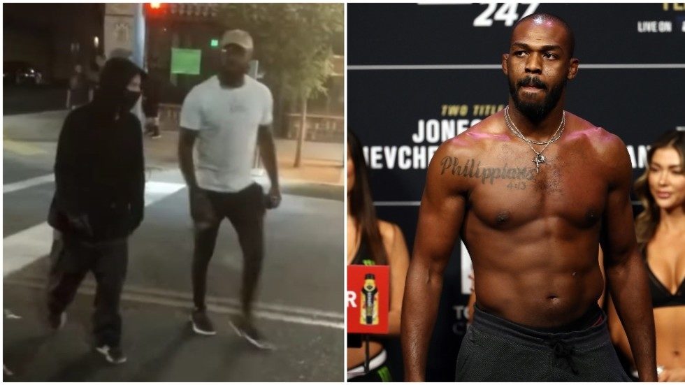 Click to enlarge Jon Jones George Floyd