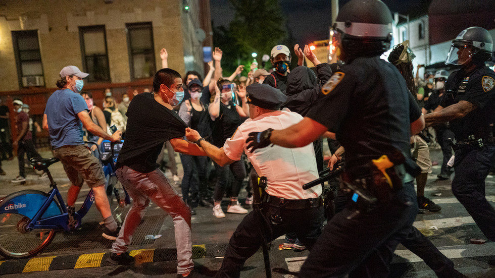 George Floyd protests Brooklyn