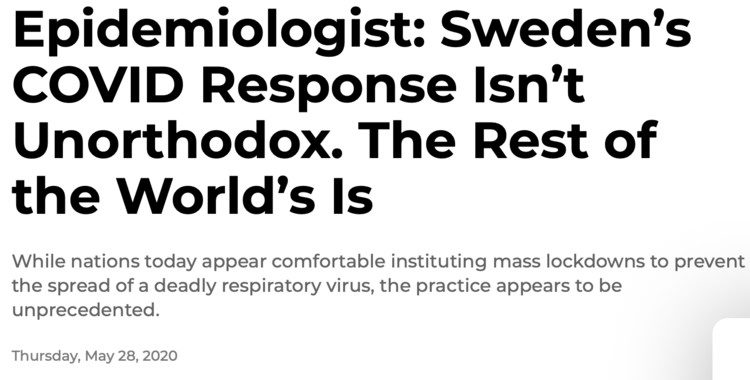 swedish covid headline