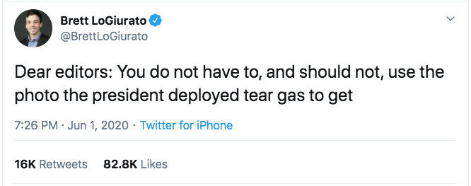 Click to enlarge twitter tear gas lies 1
