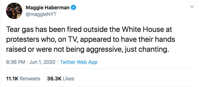 Click to enlarge twitter tear gas lies 2