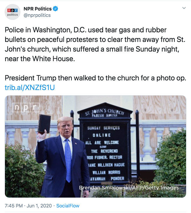 Click to enlarge twitter tear gas lies 3