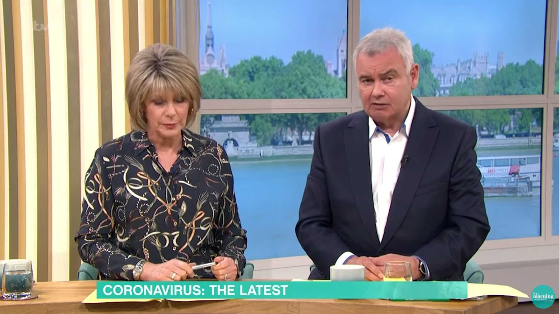 Click to enlarge Eamonn Holmes on This Morning