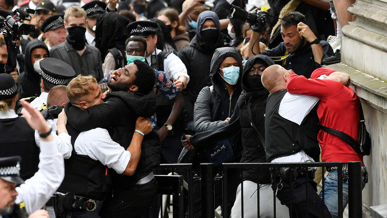 london protest