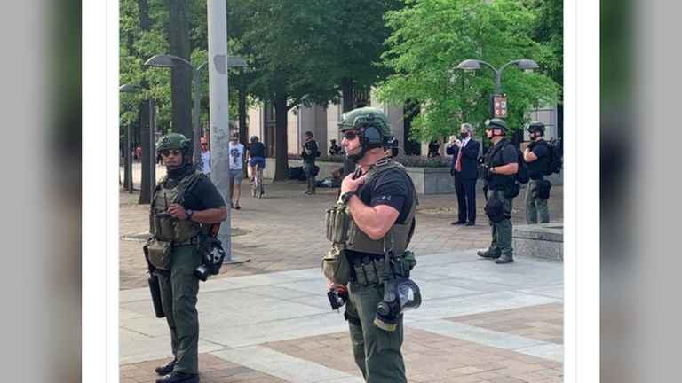 riot police