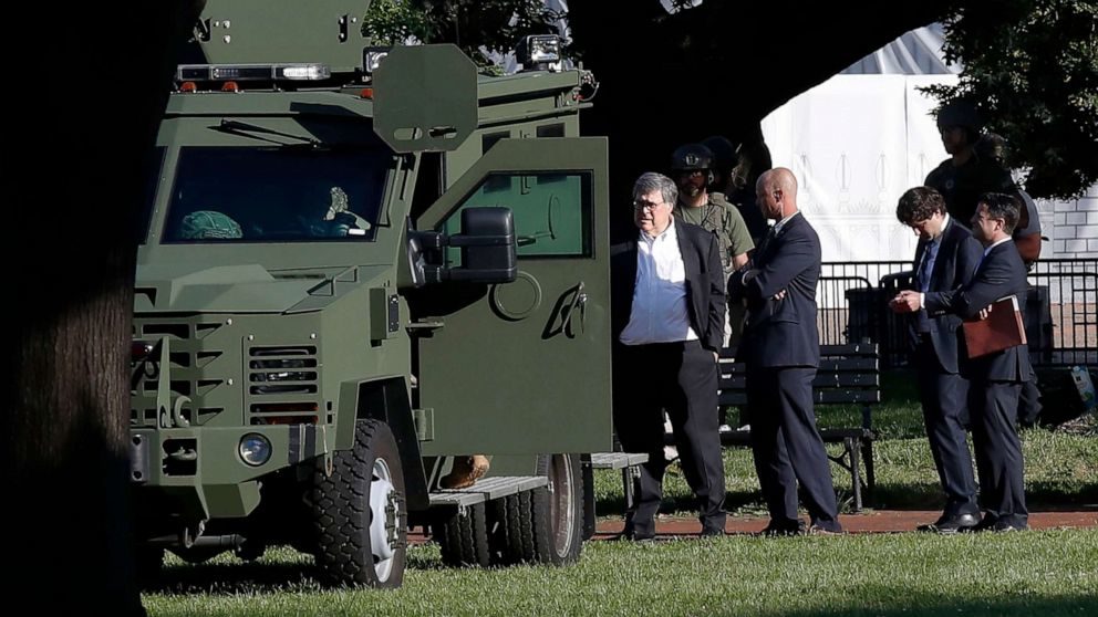 Click to enlarge Barr Lafayett Park protest
