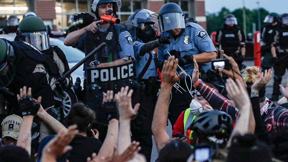 police rioters minneapolis