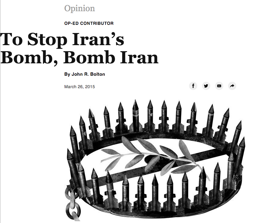 NYT bomb iran