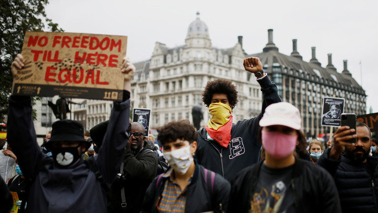 Click to enlarge BLM protests London June 2020