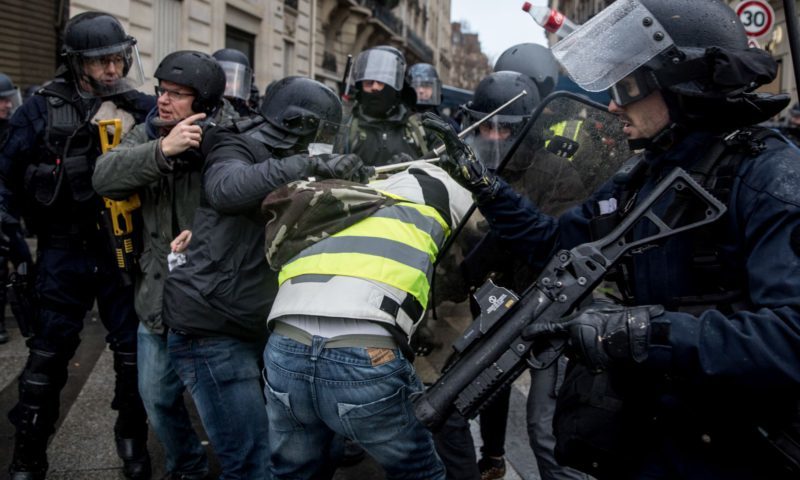 yellow  vest protests