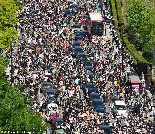 Click to enlarge protest