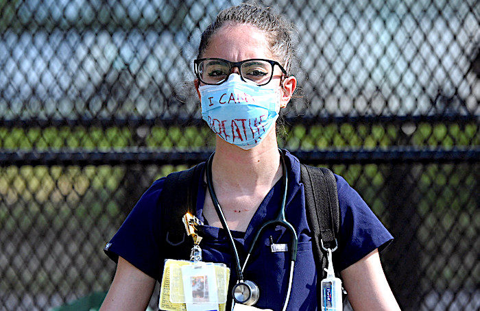 Click to enlarge A nurse