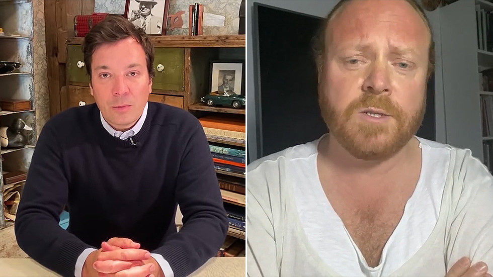 Click to enlarge Jimmy Fallon, Leigh Francis