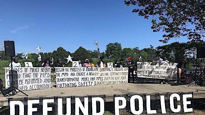 Police defund