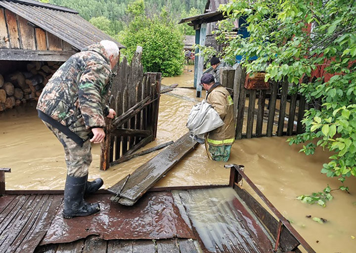 A state of emergency was declared in three districts of vast Krasnoyarsk region