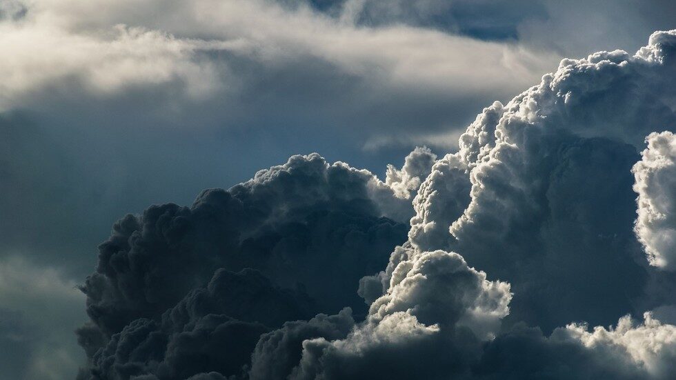 storm clouds
