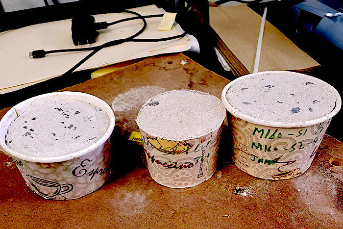 concrete ice cream