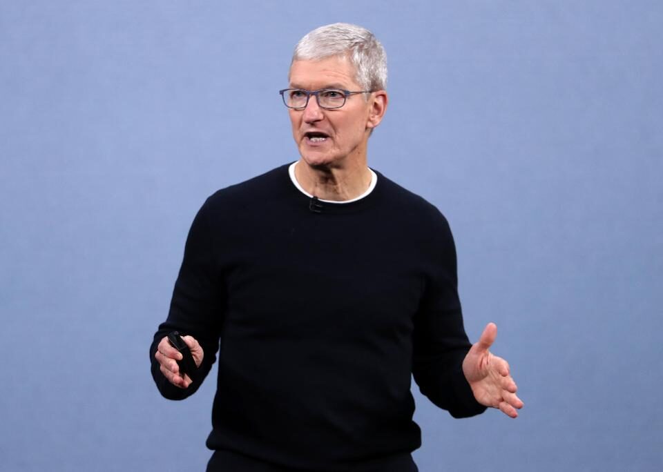 Click to enlarge Tim Cook