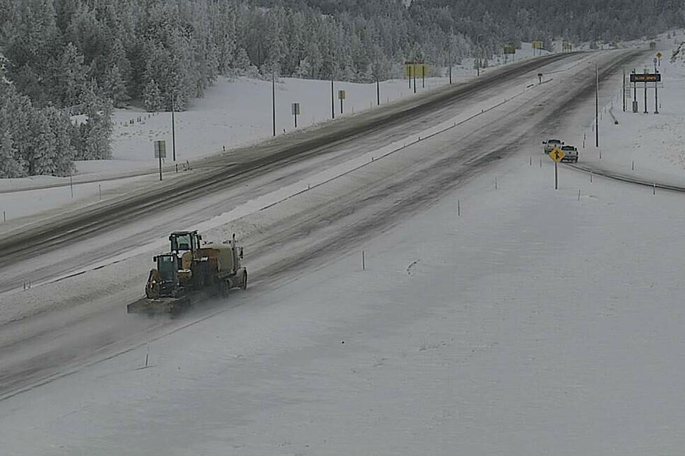 snow Wyoming
