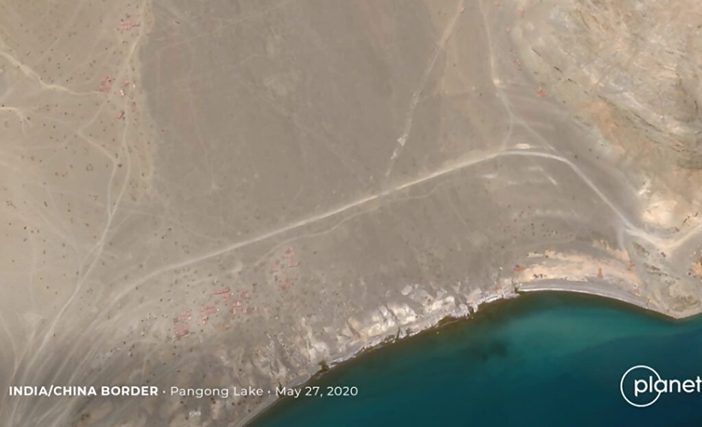 Click to enlarge china border dispute India